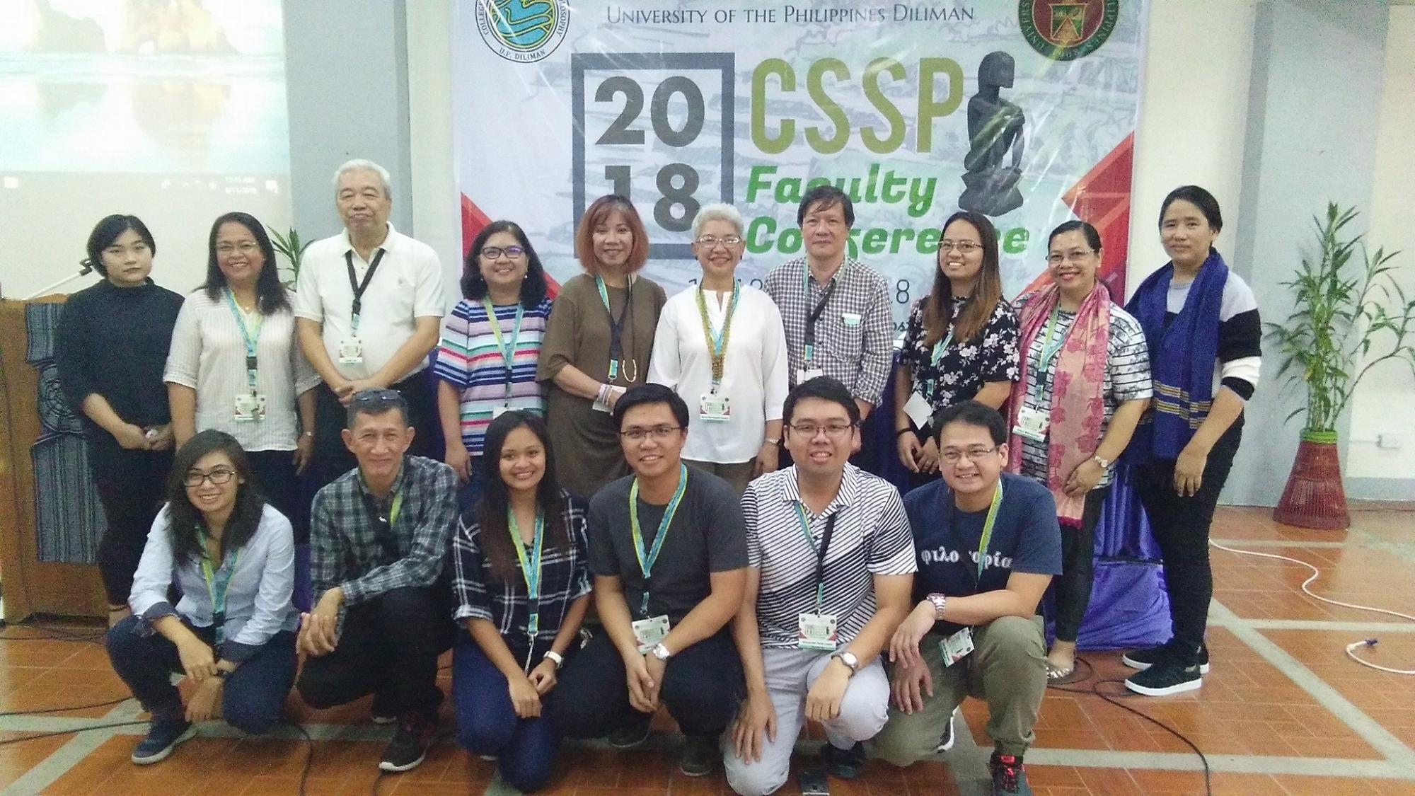 The faculty at the 2018 CSSP Faculty Conference