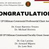 UP School of Archaeology faculty members receive the 2023 UP Diliman Centennial Awards